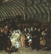 William Powell  Frith The Railway Station